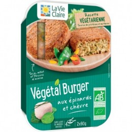 VEGETALBURGER EPINARD CHEVRE