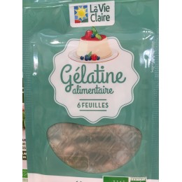 GELATINE ALIM 6 FEUILLES