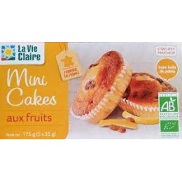 MINI CAKES AUX FRUITS X 5