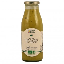 SOUPE POIS CASSES CHEVRE