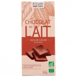 CHOCOLAT LAIT 36% 100 G